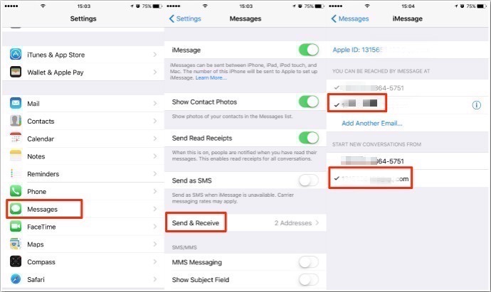 download imessages from iphone to mac